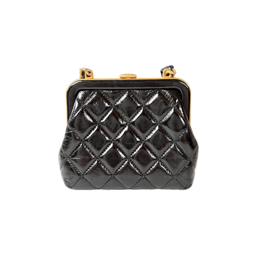 Chanel 24A Mini Clutch with Pink Bow Chain Bag