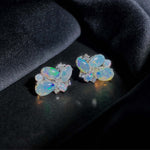 Australia Opal Earrings D1.30ct d0.09ct,18K - Jiaxyk