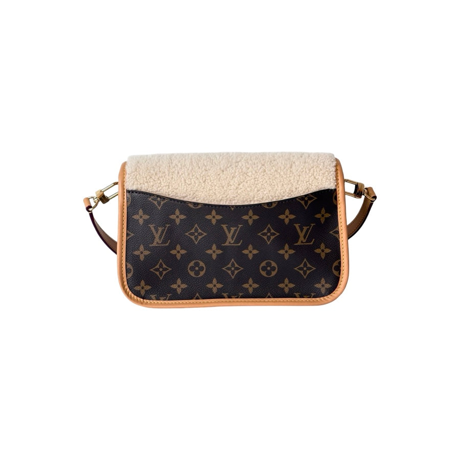 Louis Vuitton Monogram Canvas&Shearling Cozygram Diane Bags