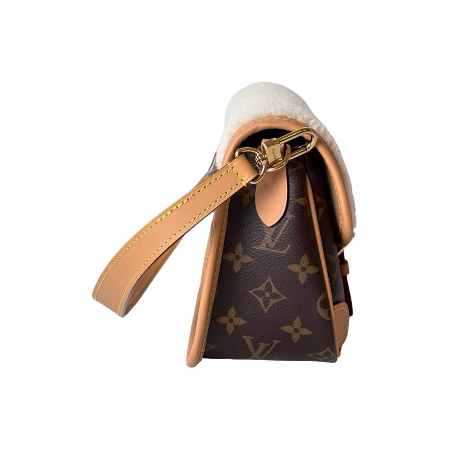Louis Vuitton Monogram Canvas&Shearling Cozygram Diane Bags