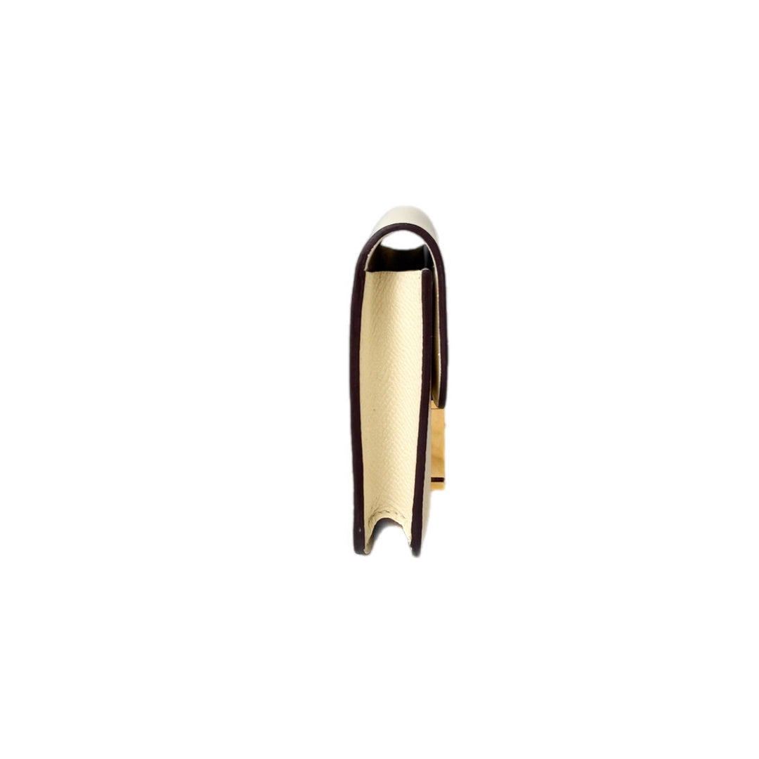 Hermes Constance Slim Nata/Gold
