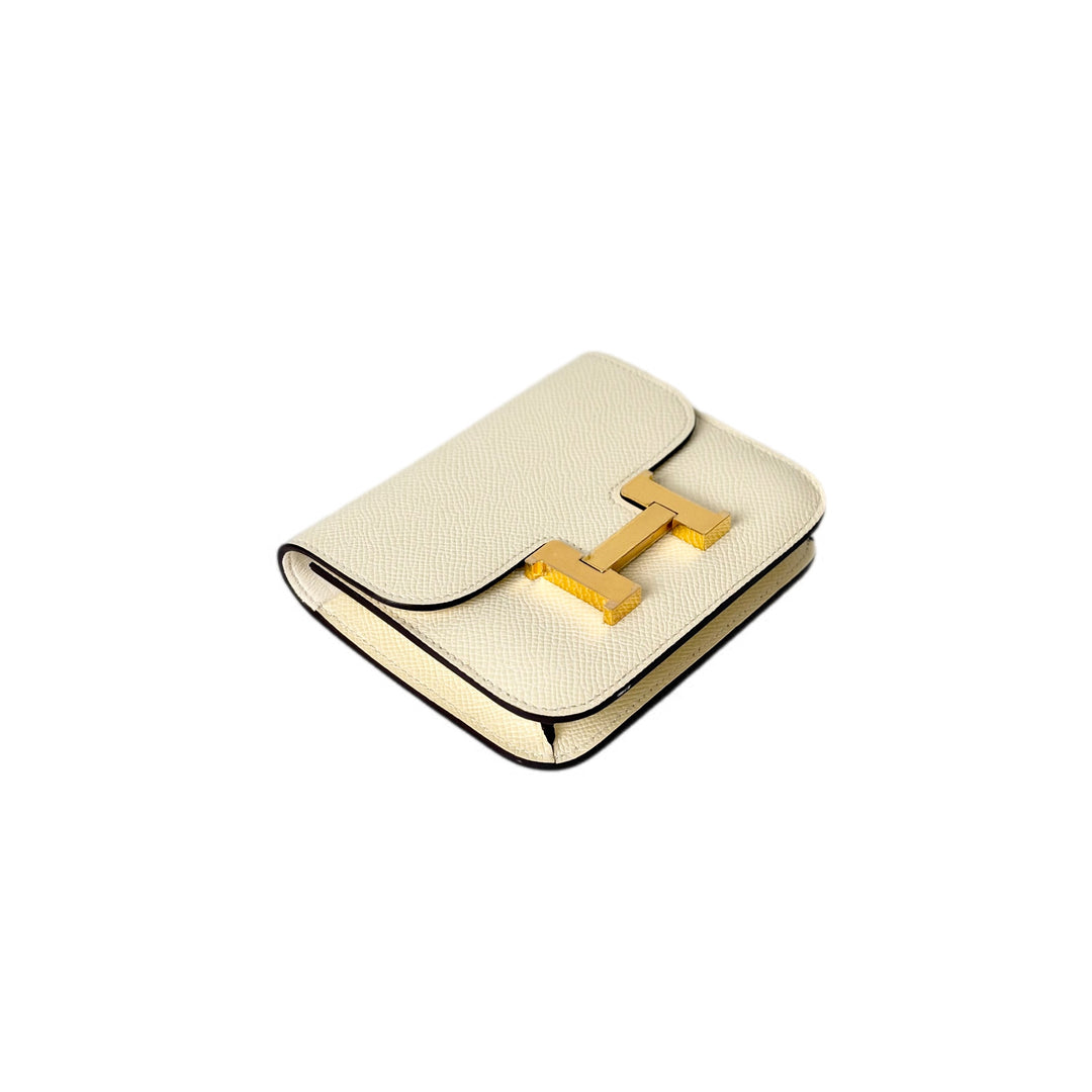Hermes Constance Slim Nata/Gold