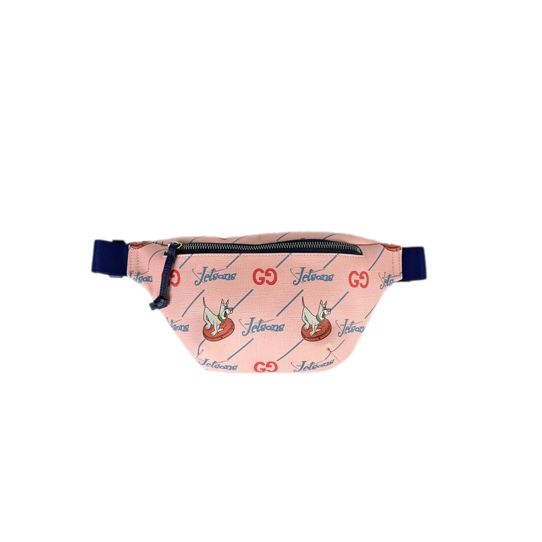 Gucci Jetsons GG Kids Dog Pattern Waist Bag