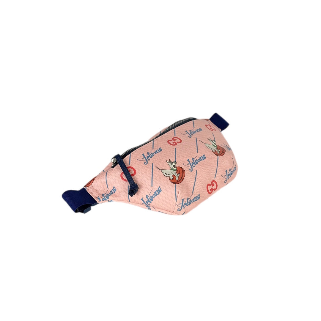 Gucci Jetsons GG Kids Dog Pattern Waist Bag