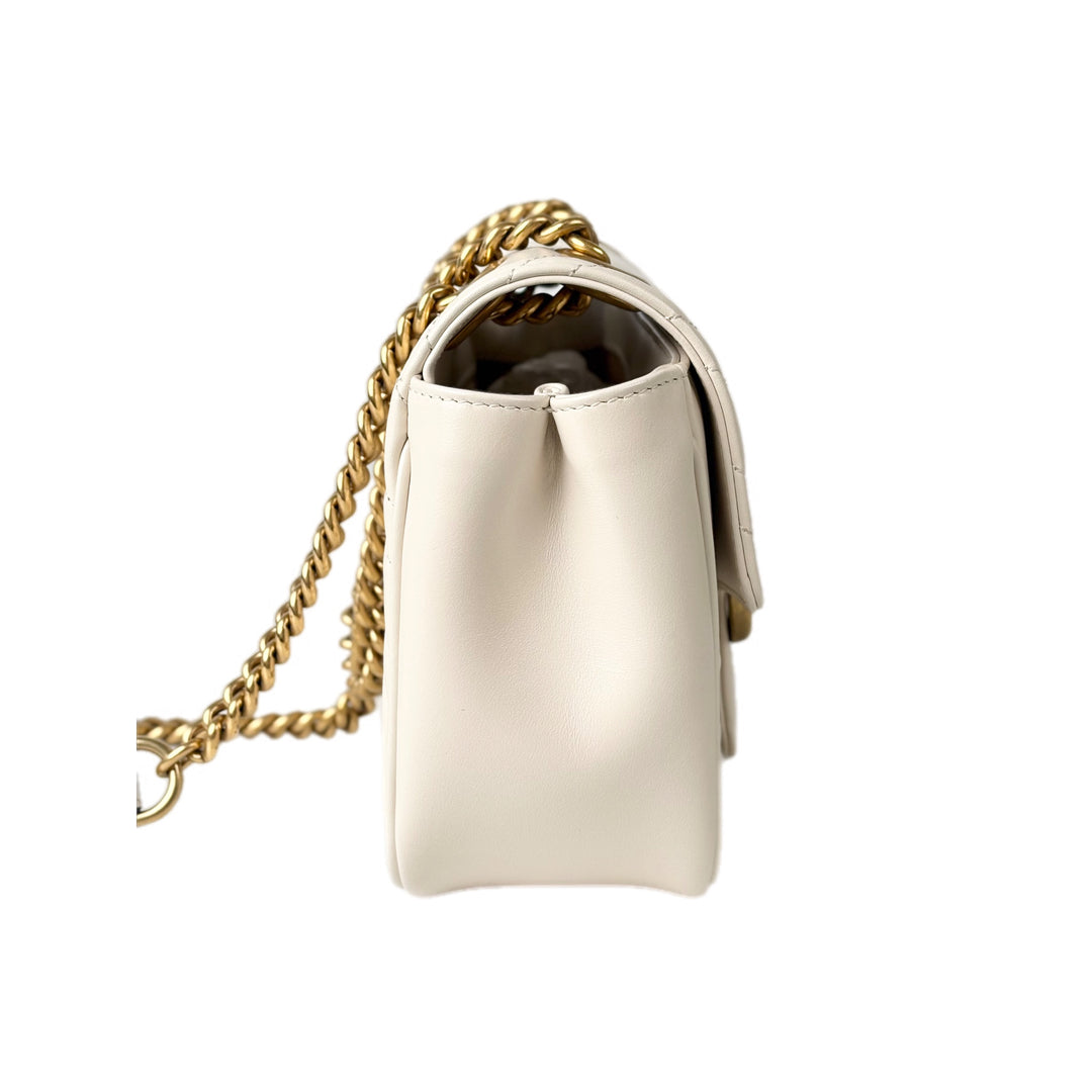 Gucci Marmont Bag Small Square White