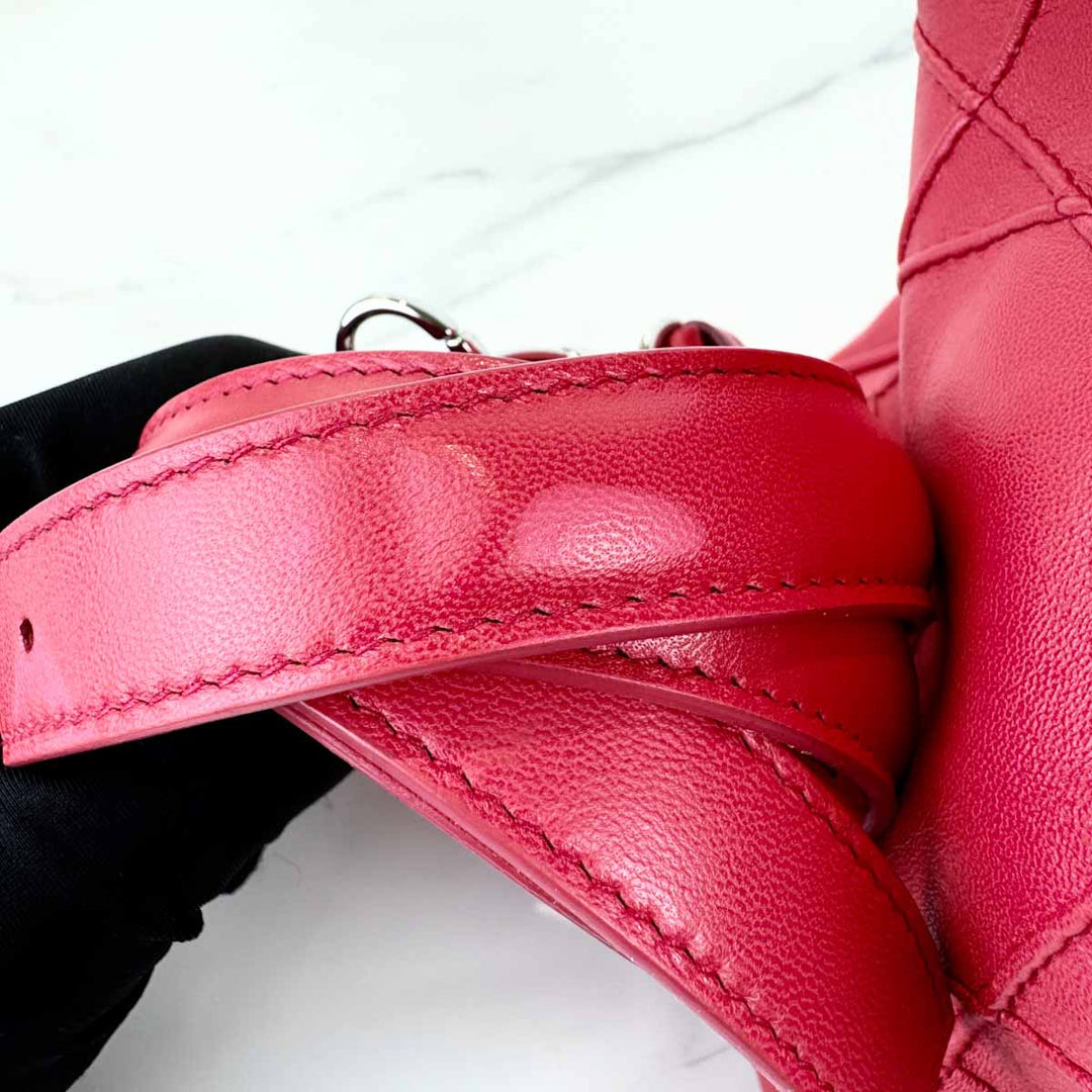 Dior Granville Cannage Bag Red