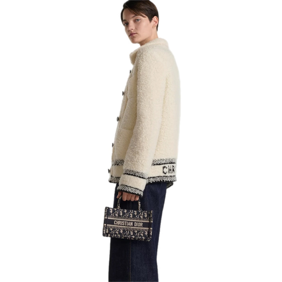 Dior Oblique Book Tote Mini with Strap
