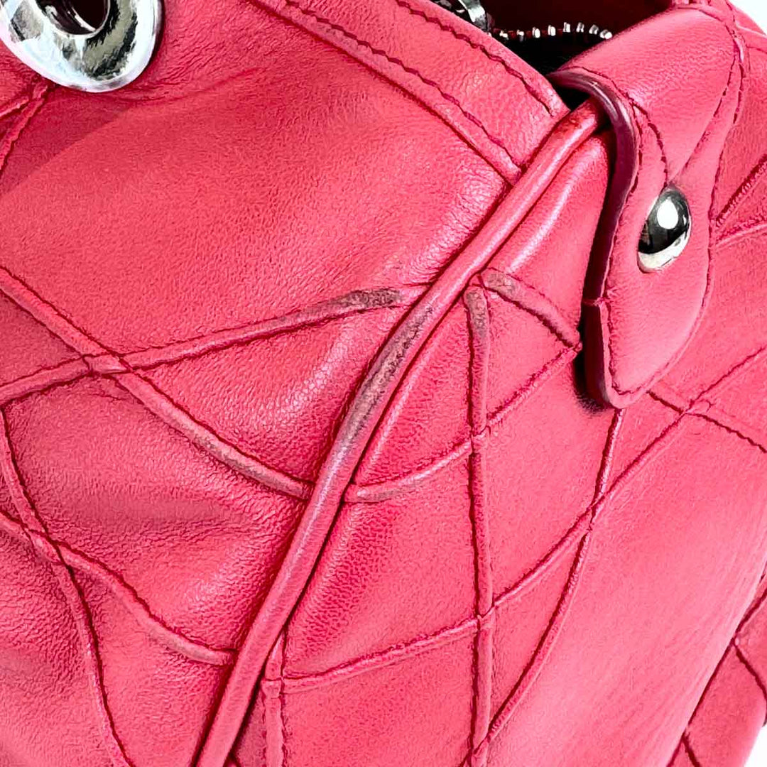 Dior Granville Cannage Bag Red
