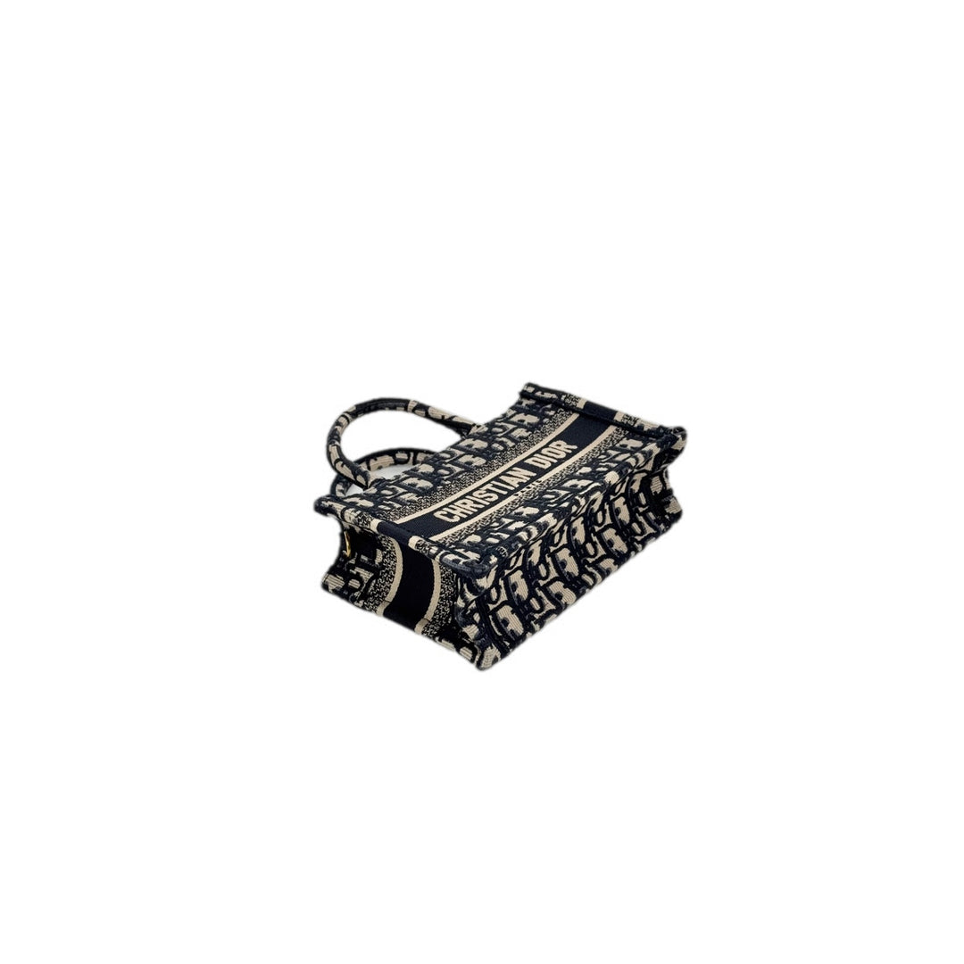 Dior Oblique Book Tote Mini with Strap