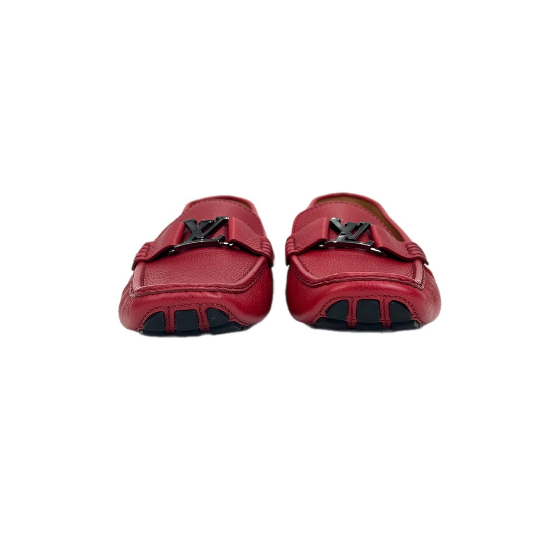Louis Vuitton Mens Loafer Red