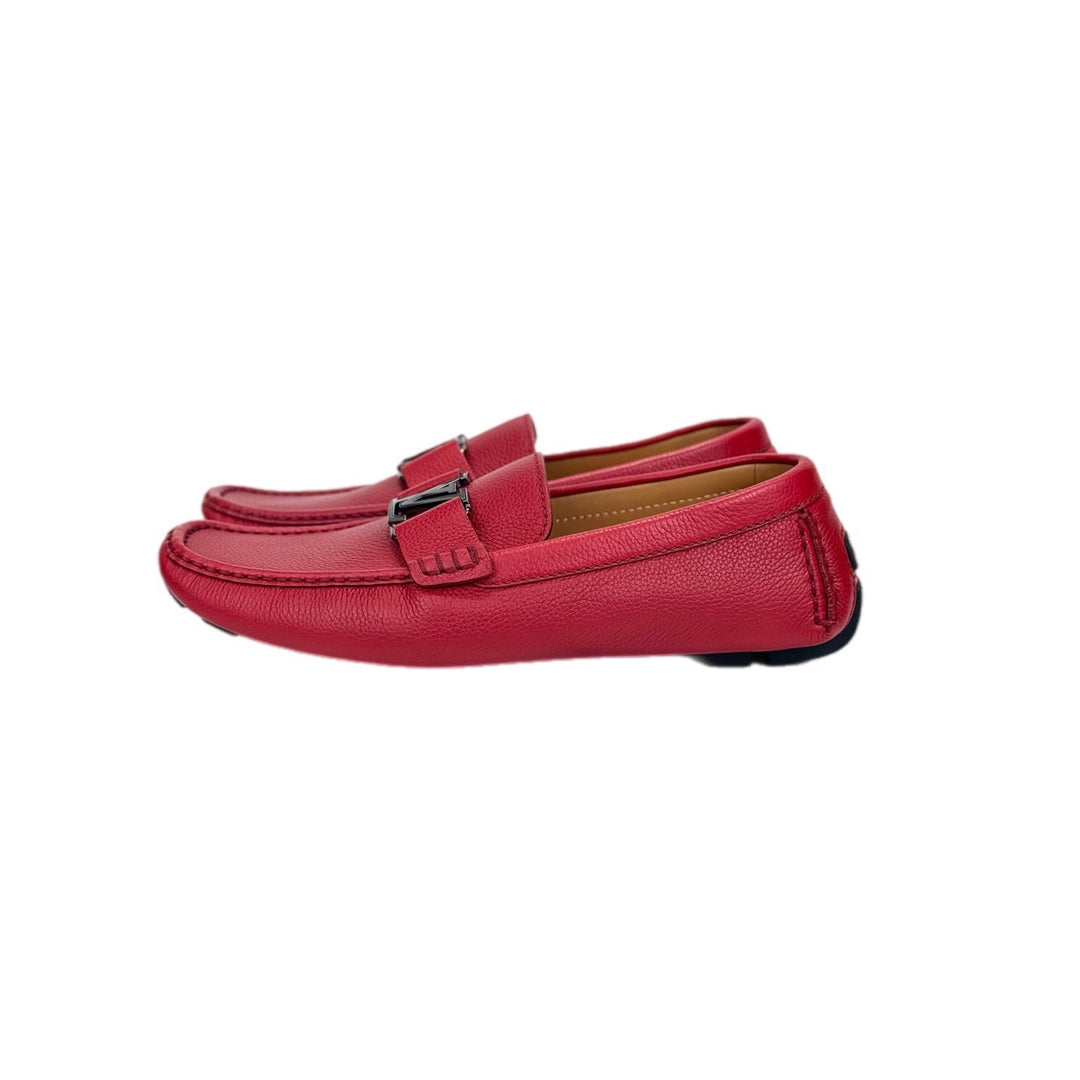 Louis Vuitton Mens Loafer Red