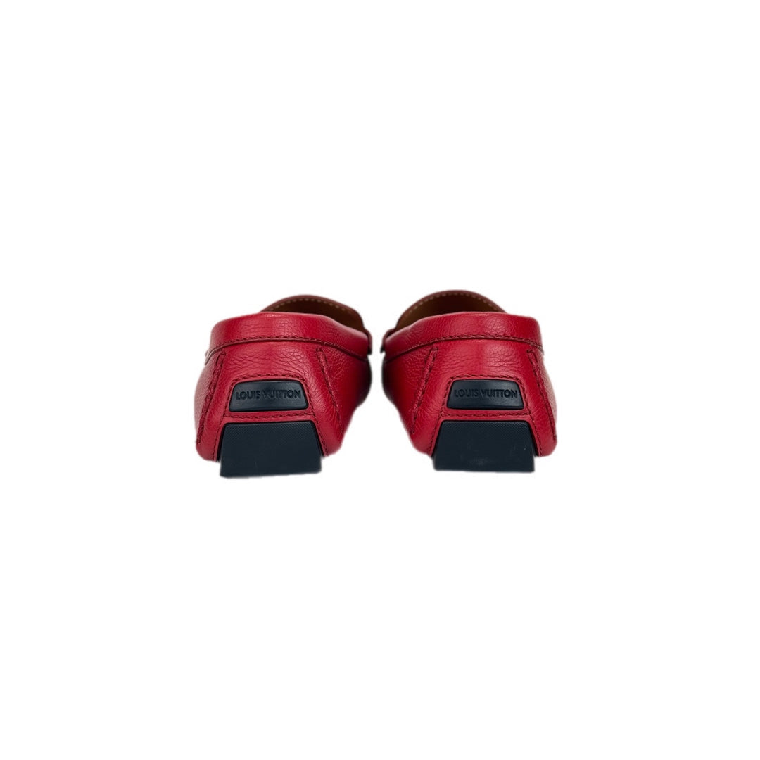 Louis Vuitton Mens Loafer Red
