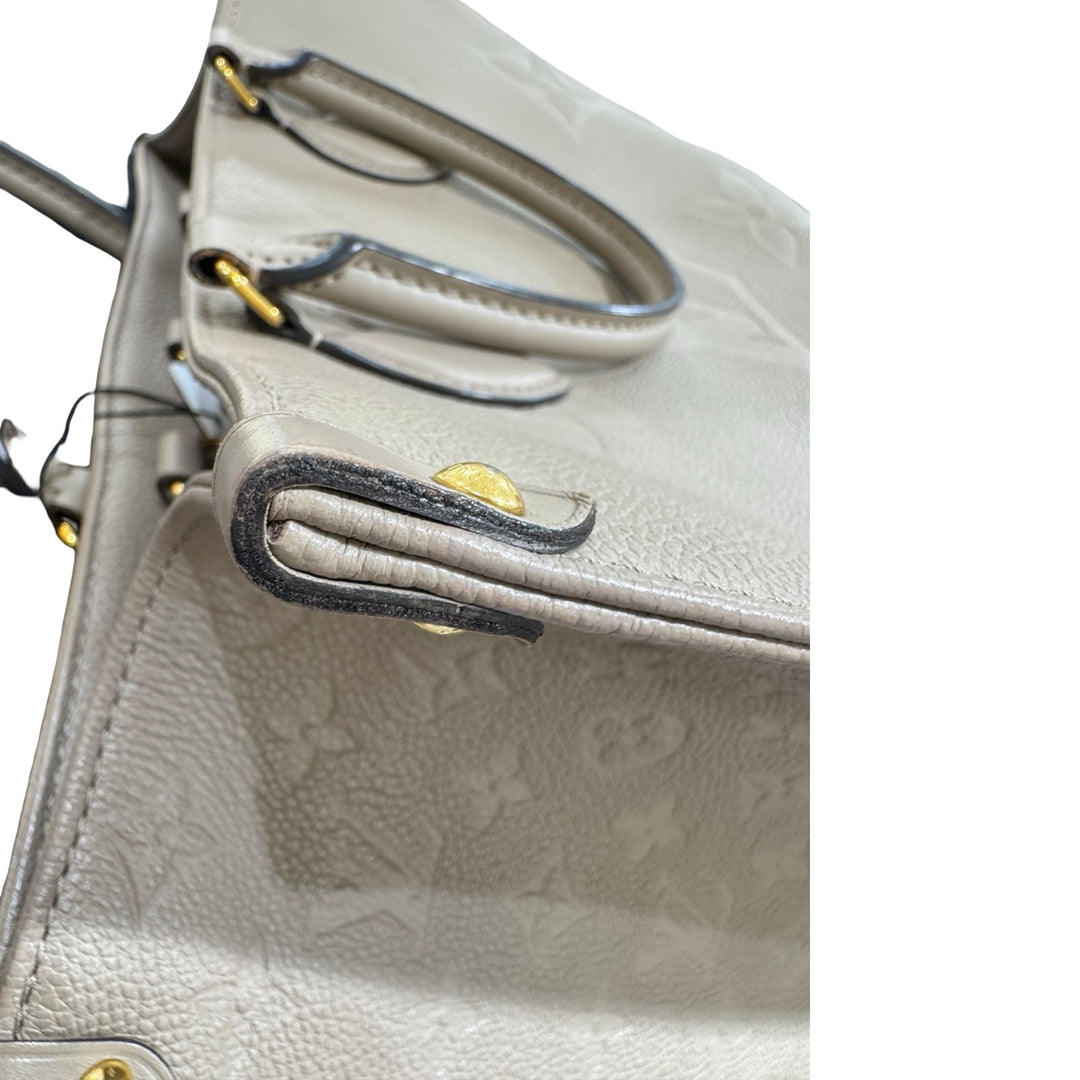 Louis Vuitton On The Go Mm Monogram Empreinte Leather