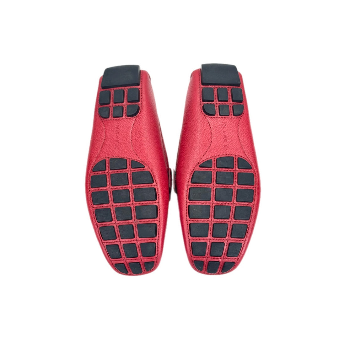 Louis Vuitton Mens Loafer Red