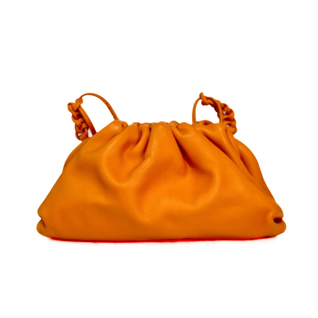 Bottega veneta orange pouch sale