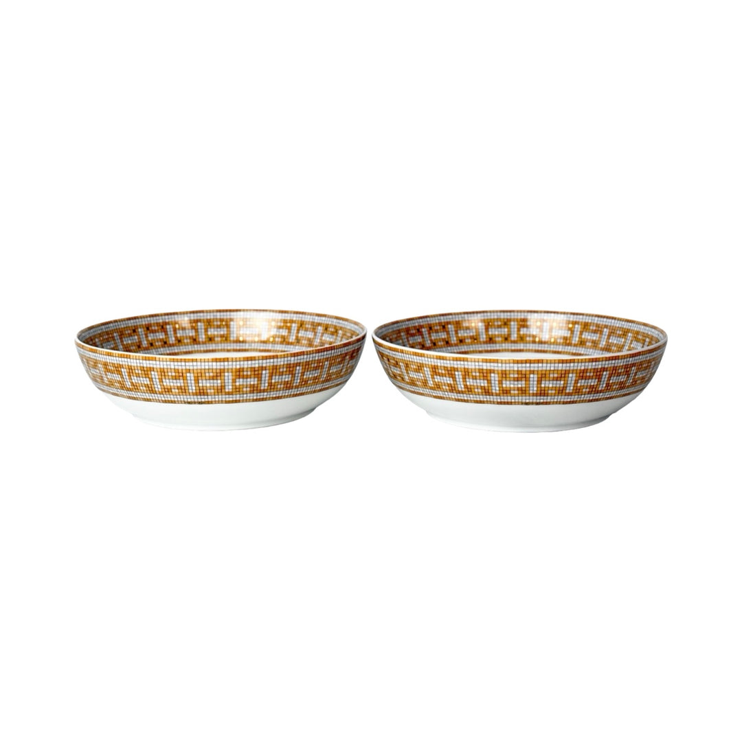 Hermes Mosaique Gold  Bowl Set2