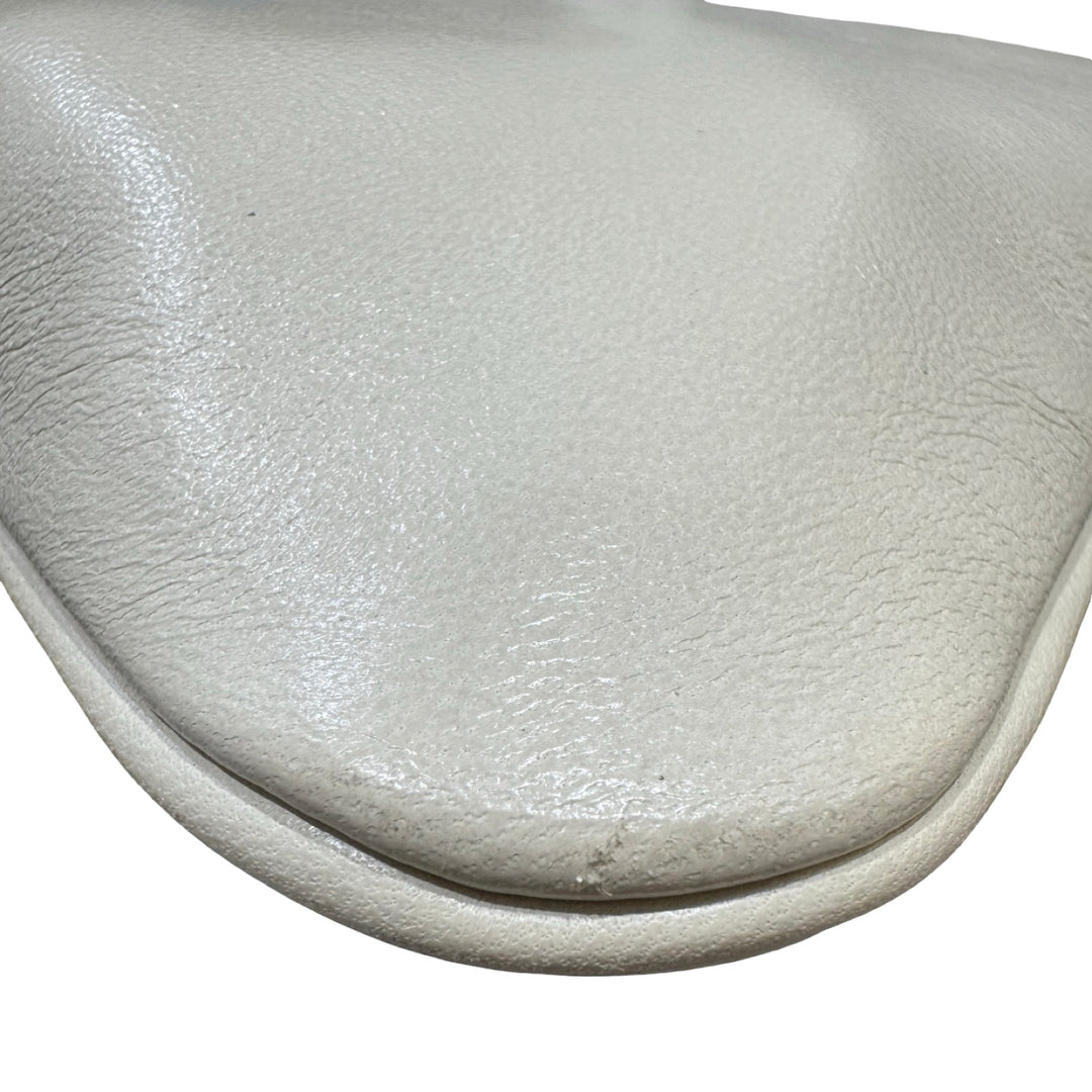 Pre-owned Hermes Aline Bag Swift Craie - photo 11