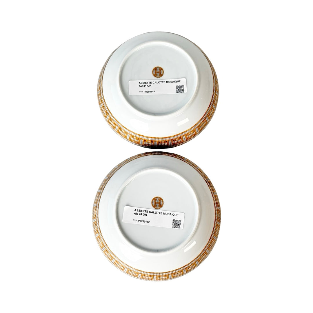 Hermes Mosaique Gold  Bowl Set2