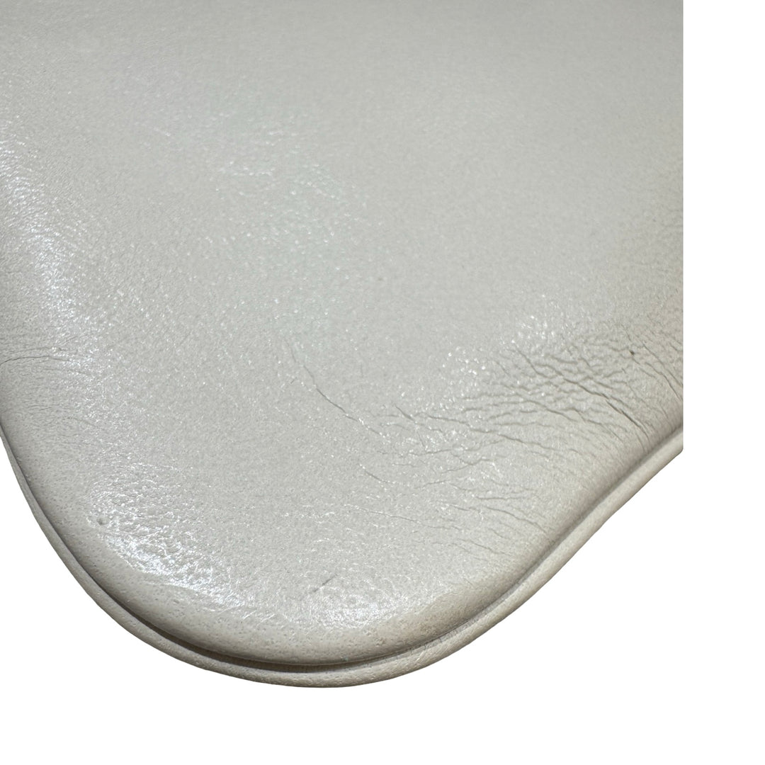 Pre-owned Hermes Aline Bag Swift Craie - photo 12