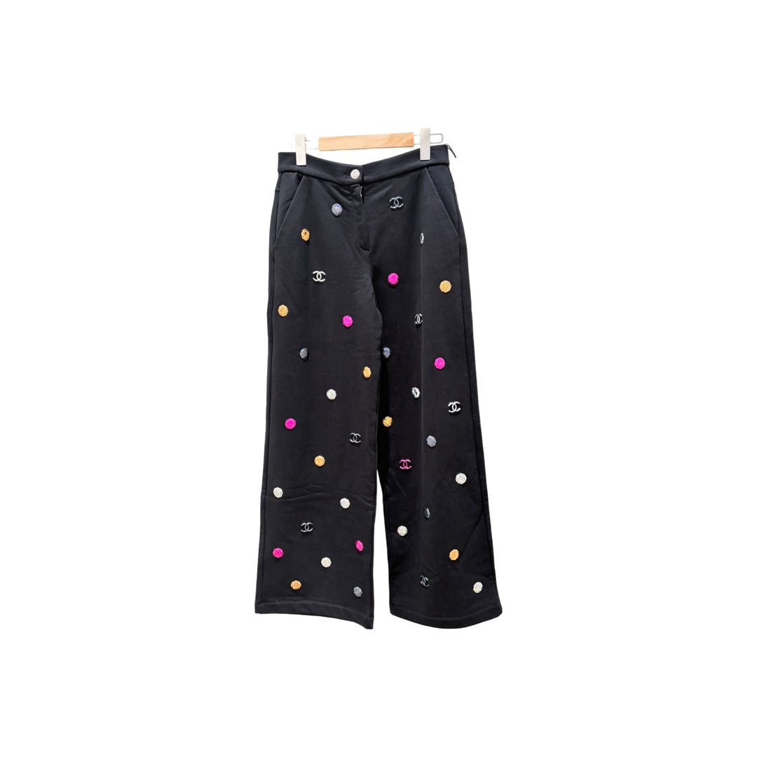 Chanel Coco Mark Strass Pant #38