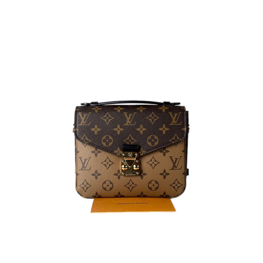 Louis Vuitton Pochette Métis Monogram Reverse Backpack Bag