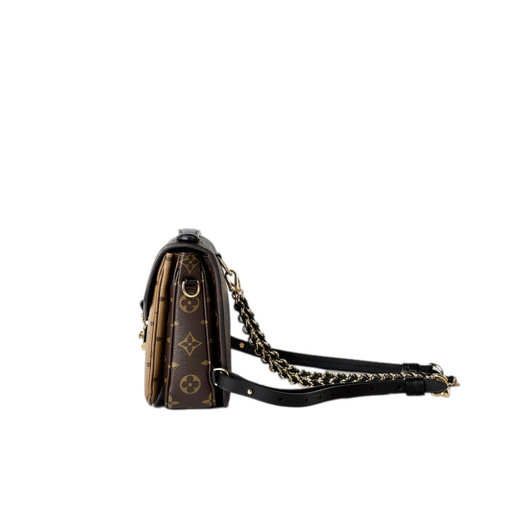 Louis Vuitton Pochette Métis Monogram Reverse Backpack Bag