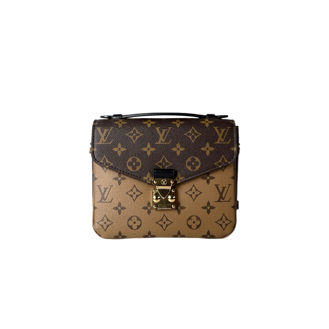 Louis Vuitton Pochette Métis Monogram Reverse Backpack Bag