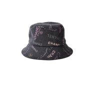 Chanel 22P Black Denim Bucket Hat