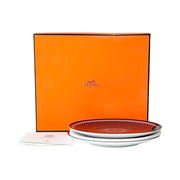 Hermes H Deco Red Table plate set2