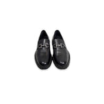 Salvatore Ferragamo Fiorello Black Leather Loafers 7.5 - Jiaxyk