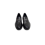 Salvatore Ferragamo Fiorello Black Leather Loafers 7.5 - Jiaxyk
