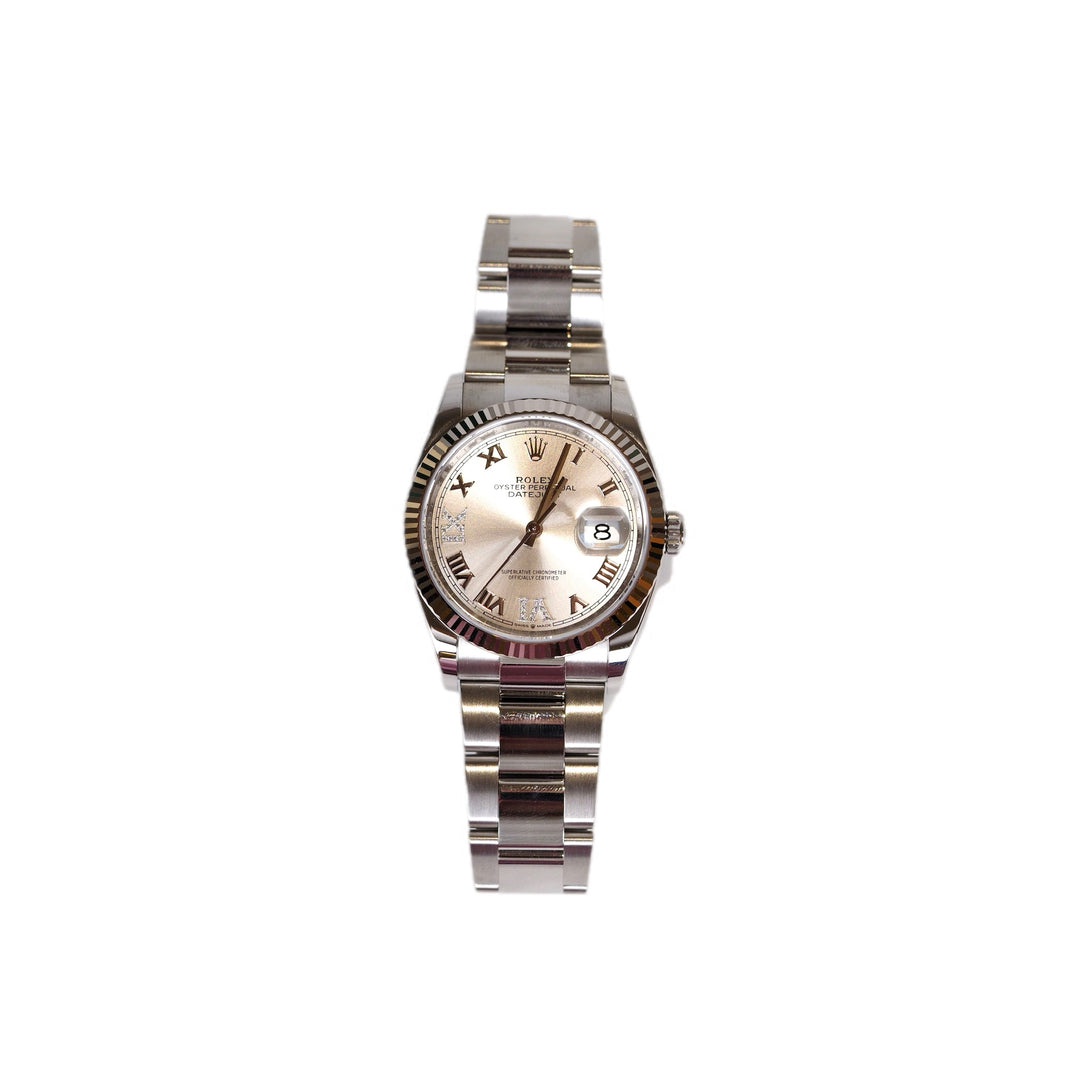 Rolex Datejust 36mm OWG OysterSteel Auto Watch