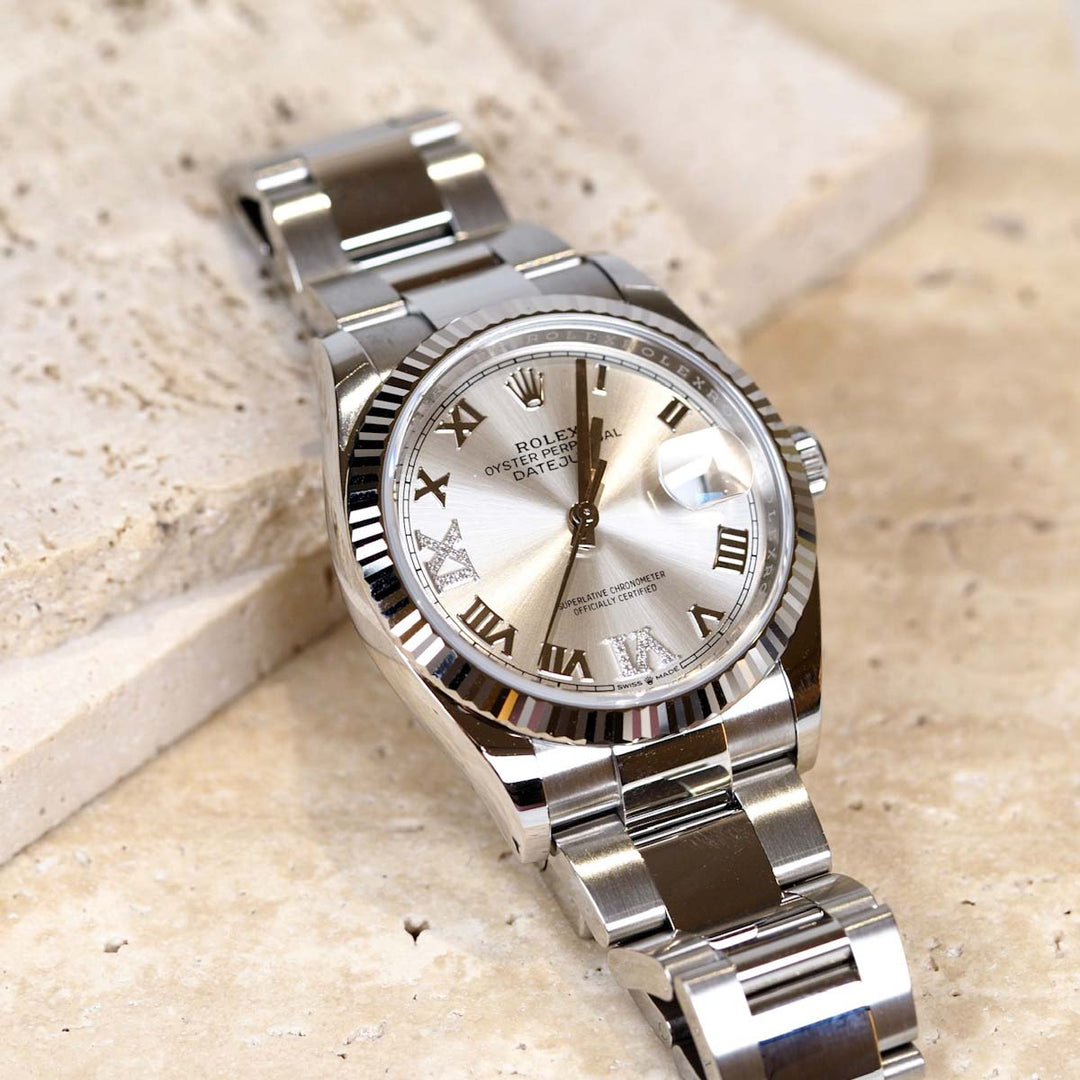 Rolex Datejust 36mm OWG OysterSteel Auto Watch