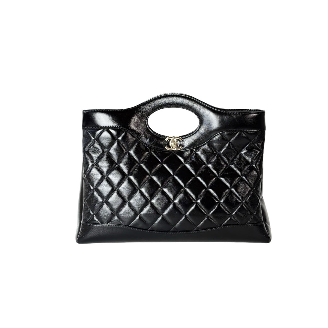 Chanel 31 Black Large Shopping Bag