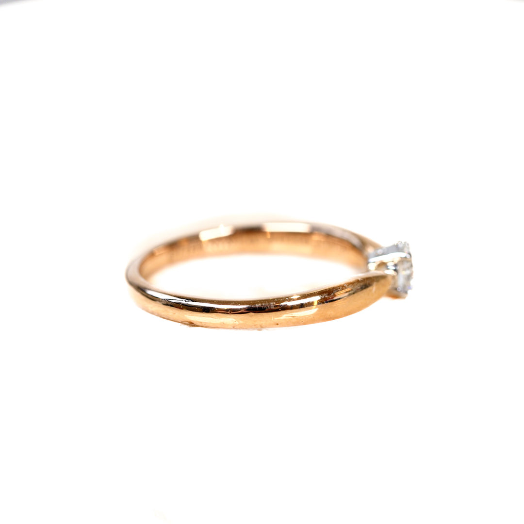 Tiffany Gold Diamond Ring Pt950 D0.22 - Jiaxyk