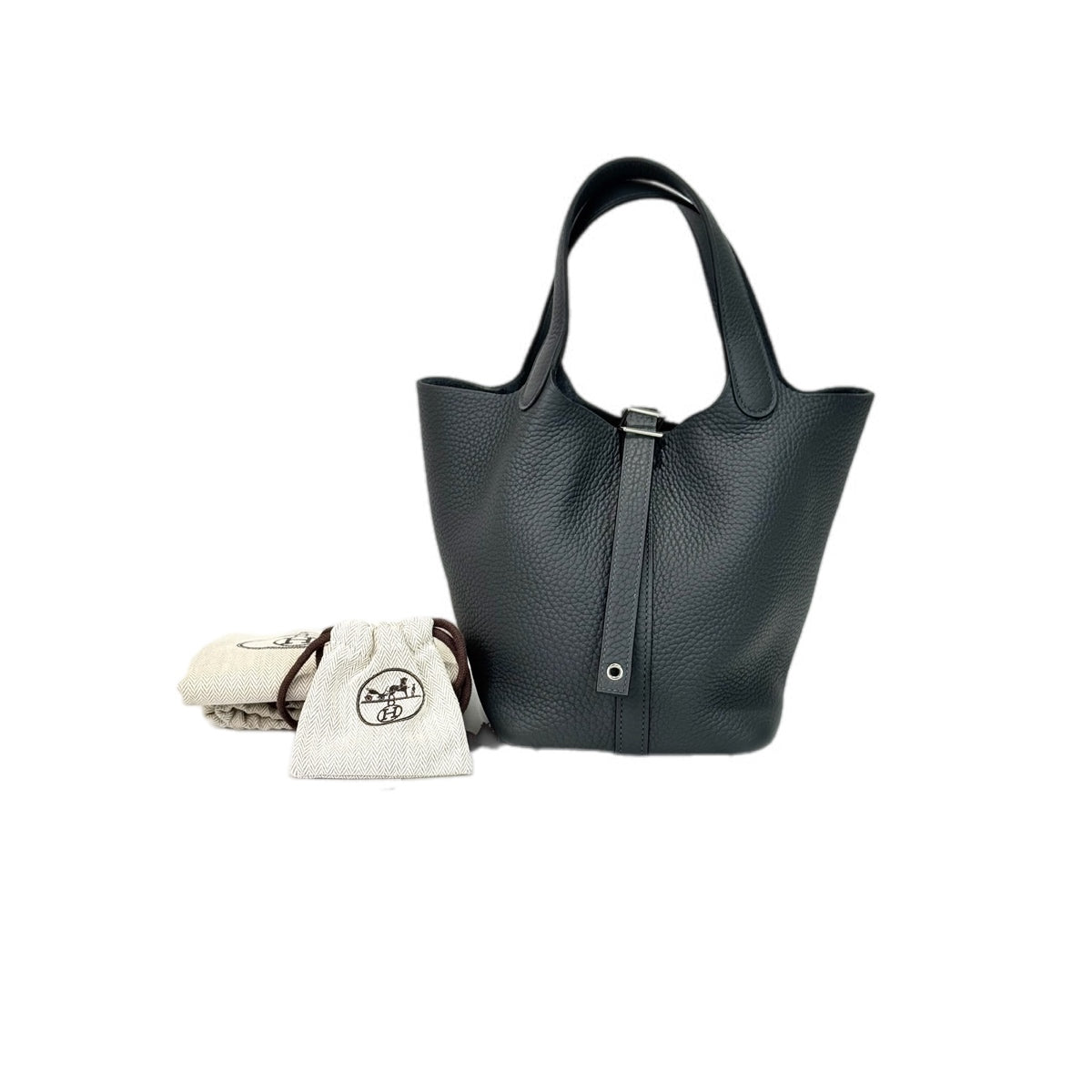 Hermes Picotin 18 Gris Misty Bag TC
