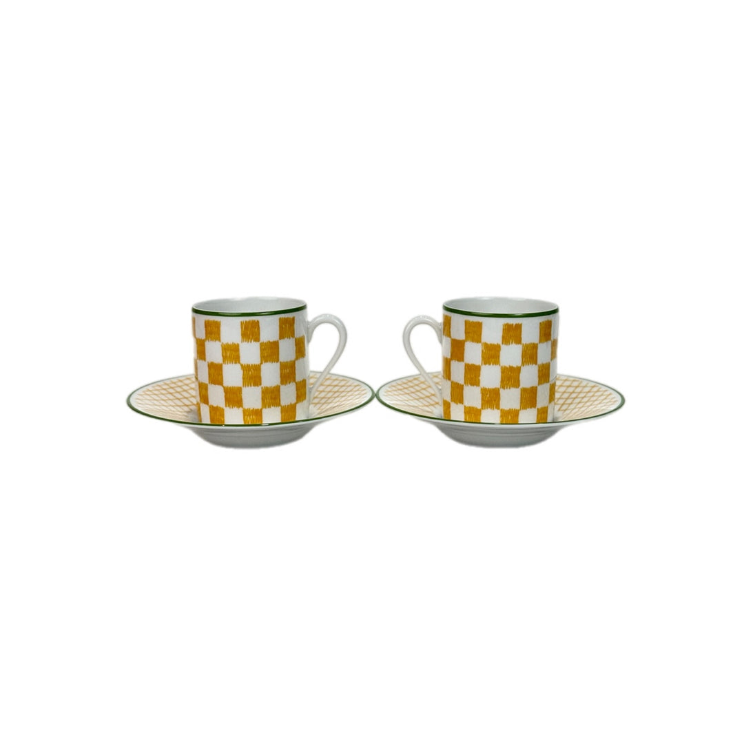 Hermes Walk in the Garden Coffee Cup and Saucer