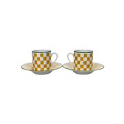 Hermes Walk in the Garden Coffee Cup and Saucer - Jiaxyk