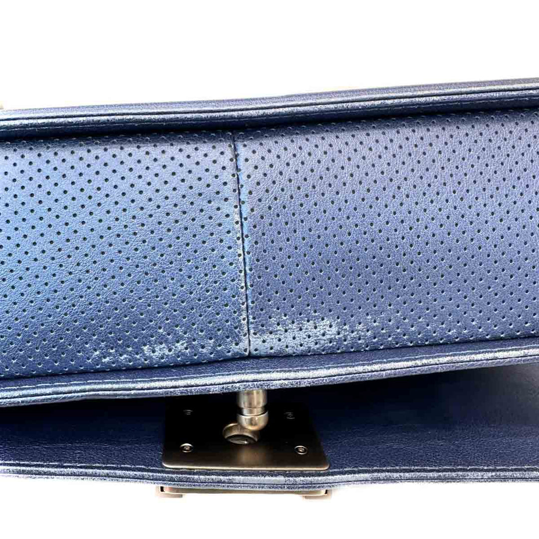 Chanel Medium Blue Leboy Bag