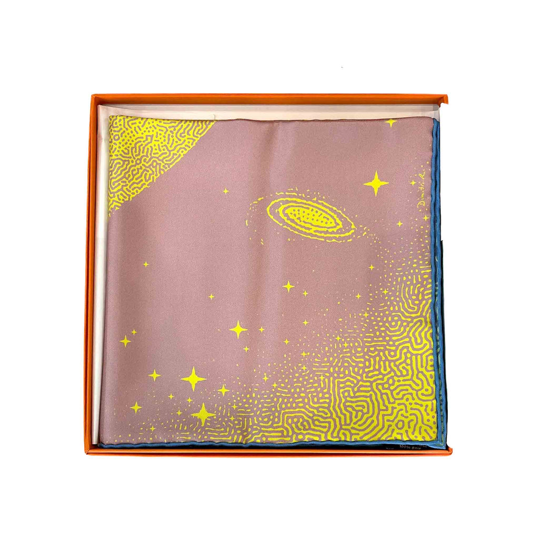 Hermes Horse Moon Silk Scarf 90CM