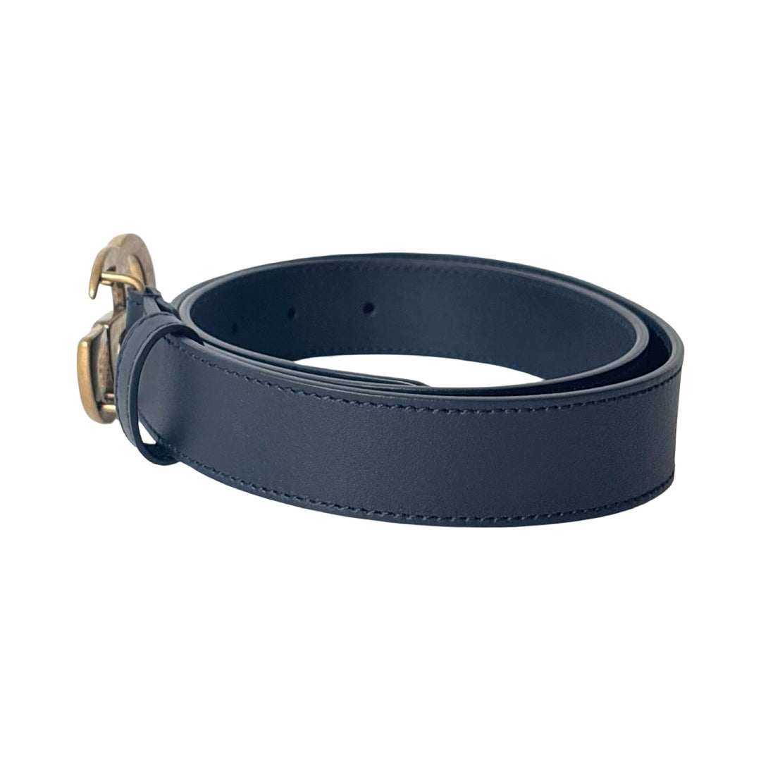 Gucci Marmont Belt Black Leather 85cm
