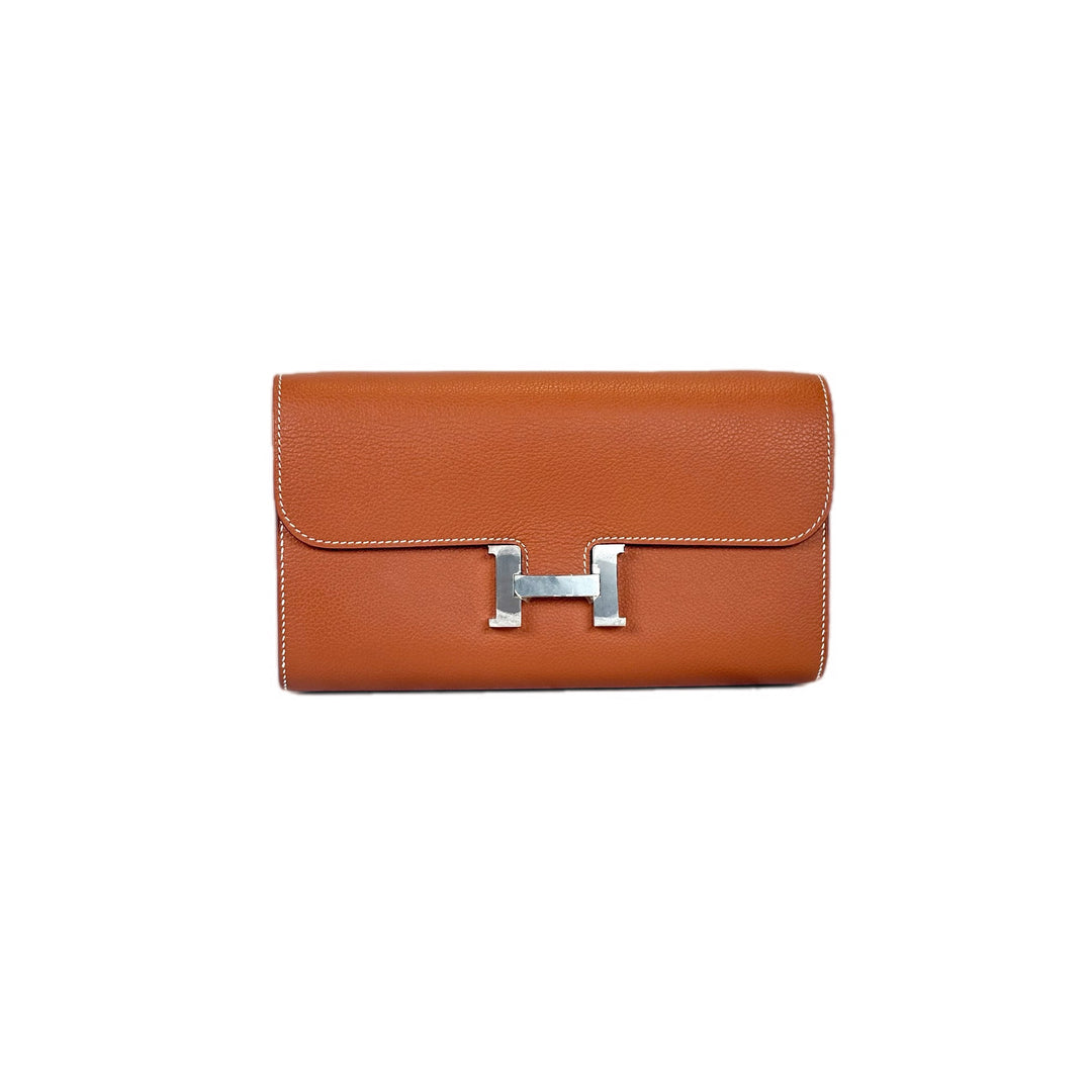 Hermes Constance To Go Evercolor Gold