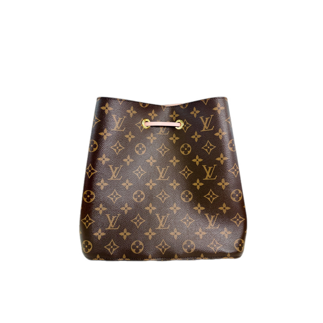 Louis Vuitton Neonoe Mm 26cm Monogram Pink