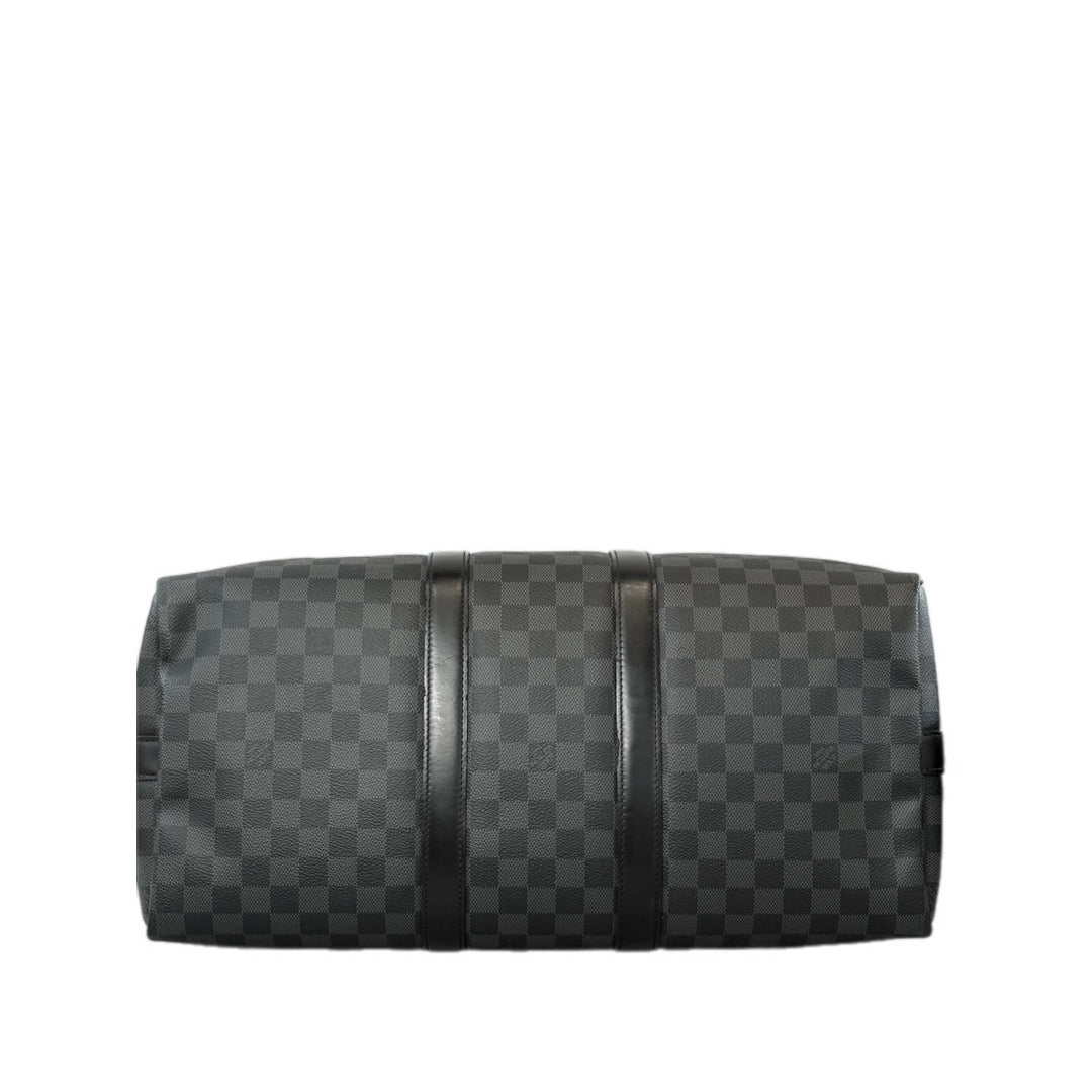 Louis Vuitton Keepall 45cm Damier Graphite Canvas Bag