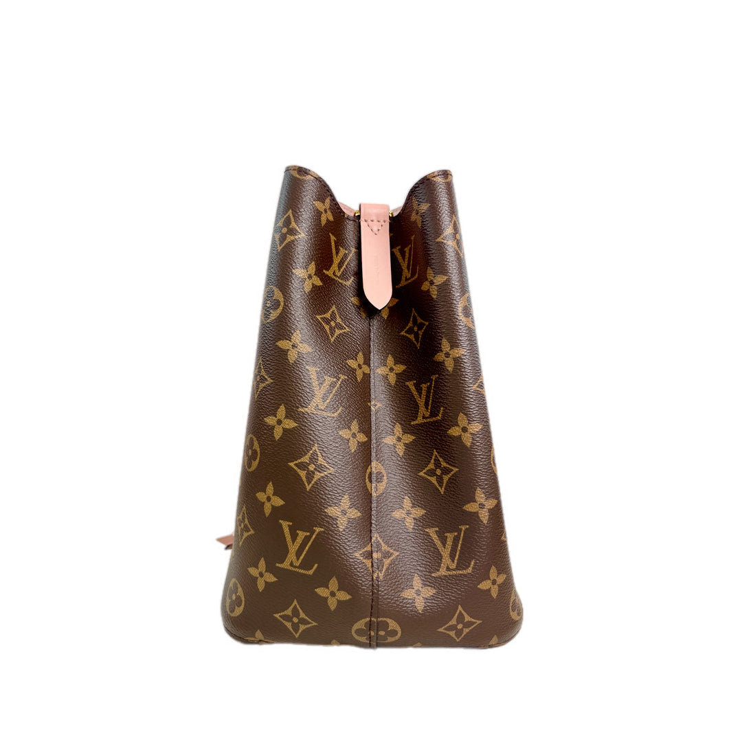 Louis Vuitton Neonoe Mm 26cm Monogram Pink