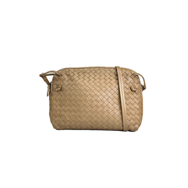 Bottega Veneta Beige Intrecciato Nodini Bag - Jiaxyk