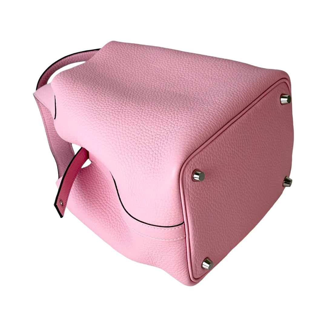 Hermes Picotin 18 3Q Rose Sakua TC Bag