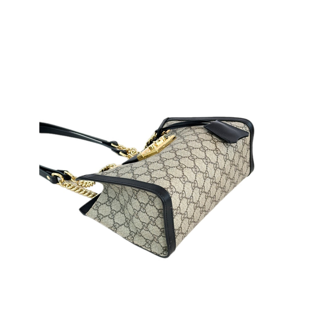 Gucci Padlock GG Supreme Tote Bag Small