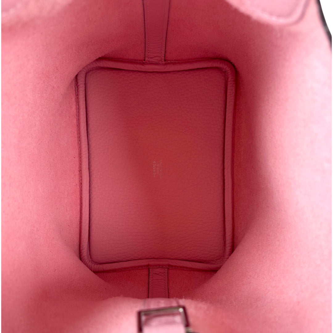Hermes Picotin 18 3Q Rose Sakua TC Bag