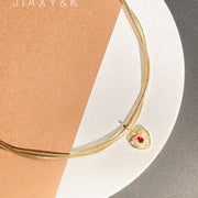 Heart Ruby Pendant - Jiaxyk